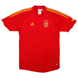 Spain 2004-2006 Home Shirt (L) (Excellent)_0