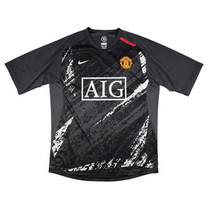 Manchester United 2007-08 Nike Training Shirt (M) (Excellent)_0