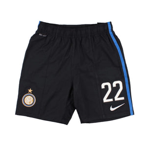 Inter Milan 2011-12 Home Shorts (#22) (MB) (Mint)_0