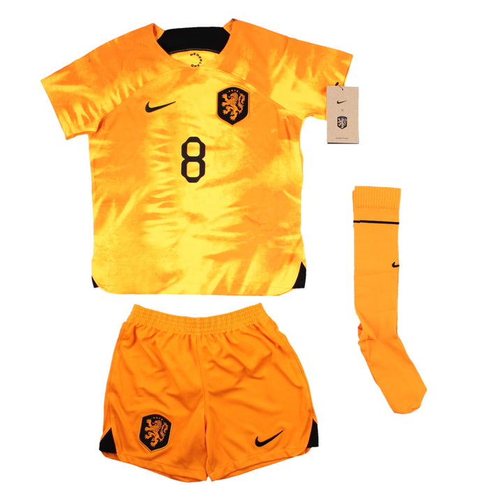 Holland 2022-23 Home Mini Kit (Boys Small) (Very Good)