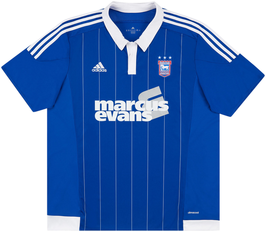 2015-16 Ipswich Adidas Home Football Shirt (LB) (Excellent)_0