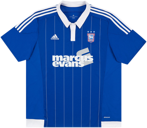 2015-16 Ipswich Adidas Home Football Shirt (LB) (Excellent)_0