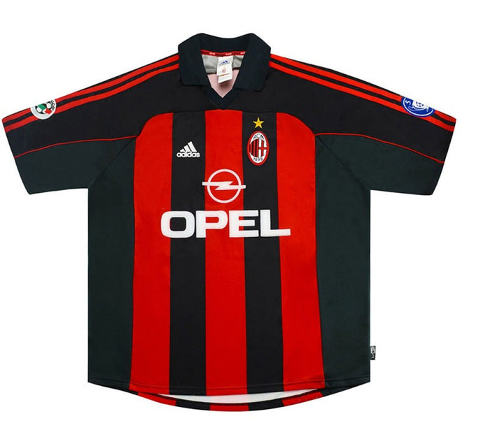 AC Milan 2000-01 Home Shirt (S) (Very Good)