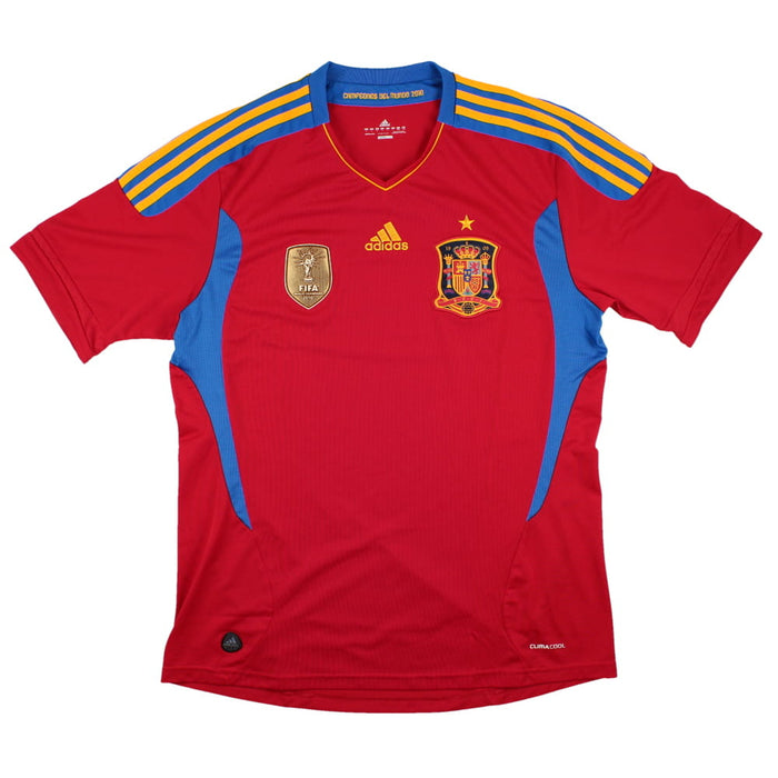 Spain 2011-12 Home Shirt (L) (Excellent)