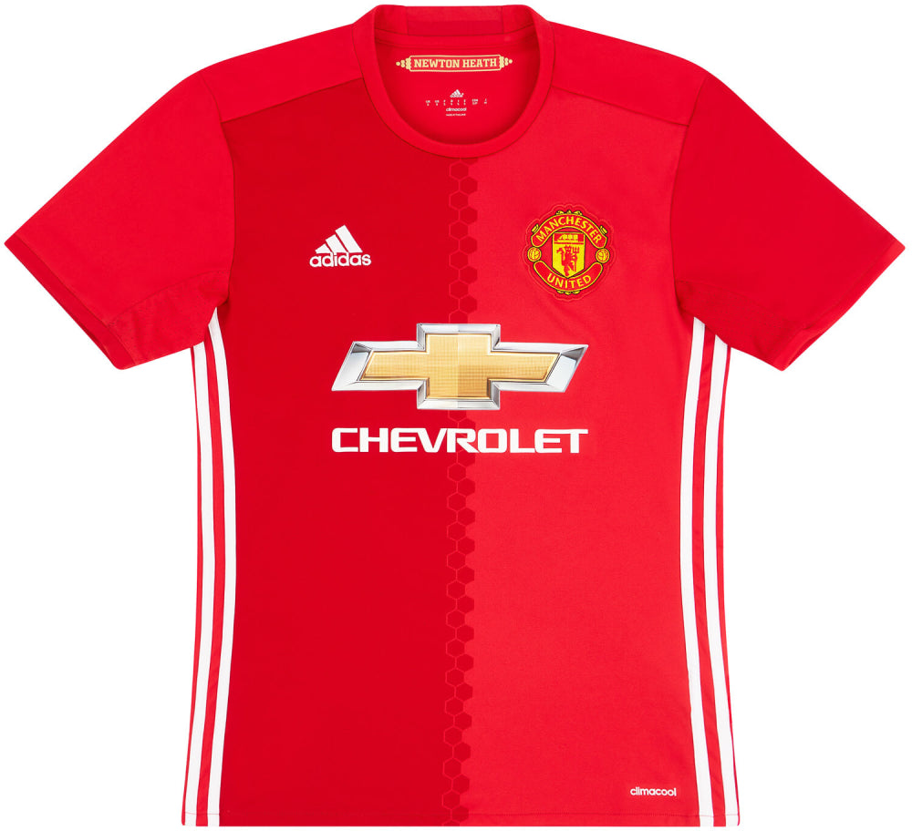 Manchester United 2016-17 Home Shirt (L) (Carrick 16) (Good)_2