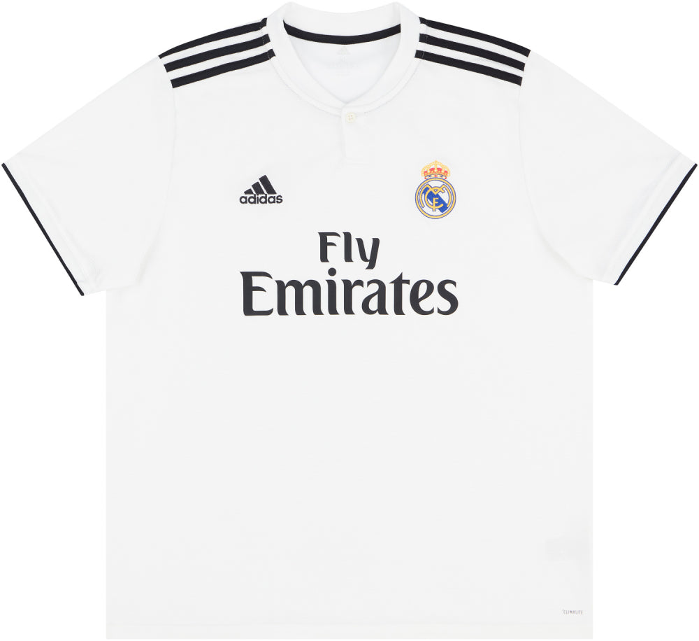 Real Madrid 2018-19 Home Shirt (S) (Very Good) (Bale 11)_3