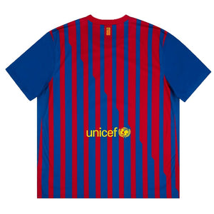 Barcelona 2011-12 Home Shirt (S) (Good)_1