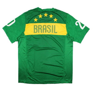 Brazil 2014-2015 Nike Training Shirt (S) (Mint)_1