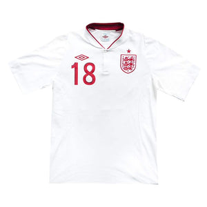 England 2012-13 Home Shirt (Scholes #18) ((Very Good) L)_1