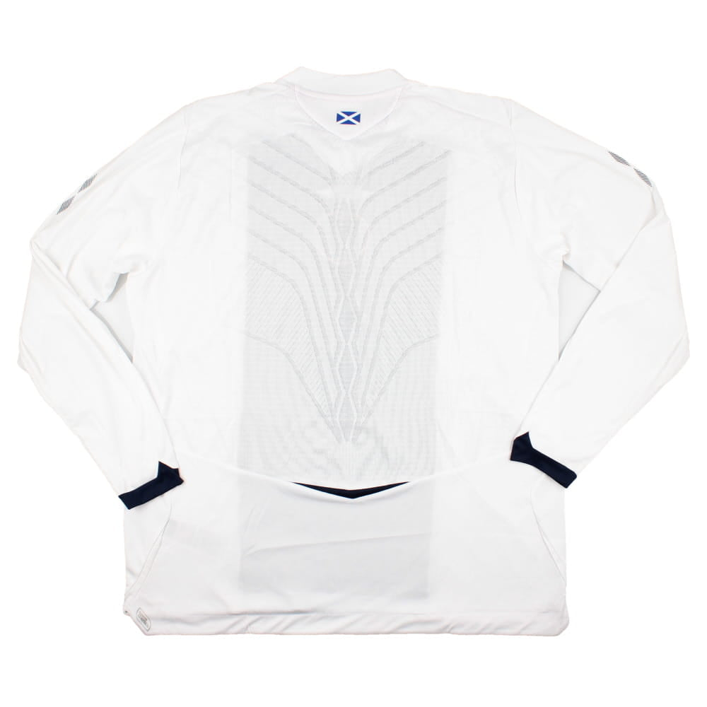 Hearts 2008-09 Long Sleeve Away Shirt (XXL) (Kello 25) (Mint)_3