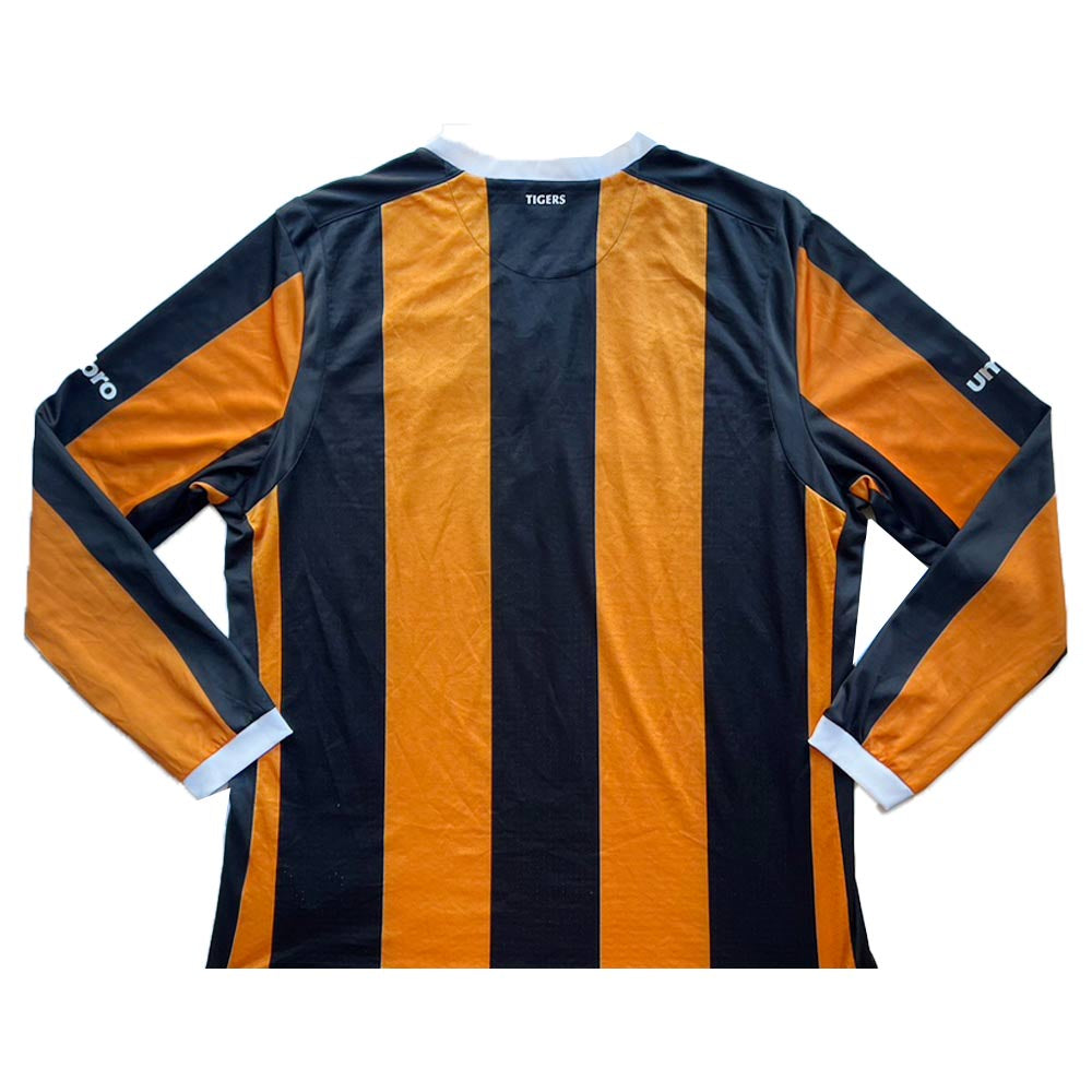 Hull City 2016-17 Long Sleeve Home Shirt (XXL) (Huddlestone 8) (Excellent)_3