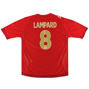 England 2006-08 Away Lampard #8 (XL) (Excellent)_1