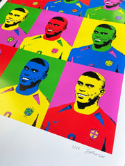 Lámina de edición limitada de Ronaldo Jp