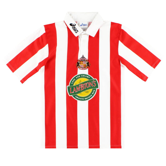 1997-99 Sunderland Asics Home Shirt *Mint* M