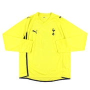 Camiseta de Jugador del Tottenham Puma 2009-10 Tercera Manga Larga *Impecable* XXL