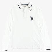 U.S. POLO ASSN. Polo de hombre de manga larga *NIB* XXL