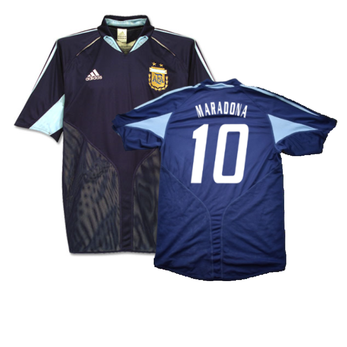 2004-05 Argentina Away Shirt (L) (Excellent) (MARADONA 10)