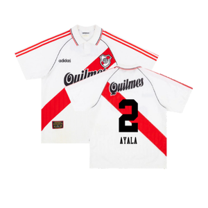 1995-96 River Plate Home Shirt (Good) (Ayala 2)_0