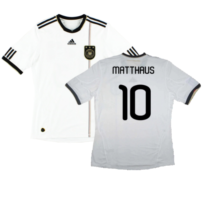 2010-11 Germany Home Shirt (M) (Very Good) (MATTHAUS 10)