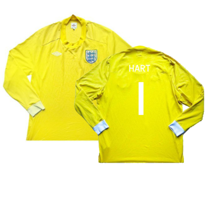 2010-2011 England Goalkeeper LS Shirt (Black) (Excellent) (HART 1)