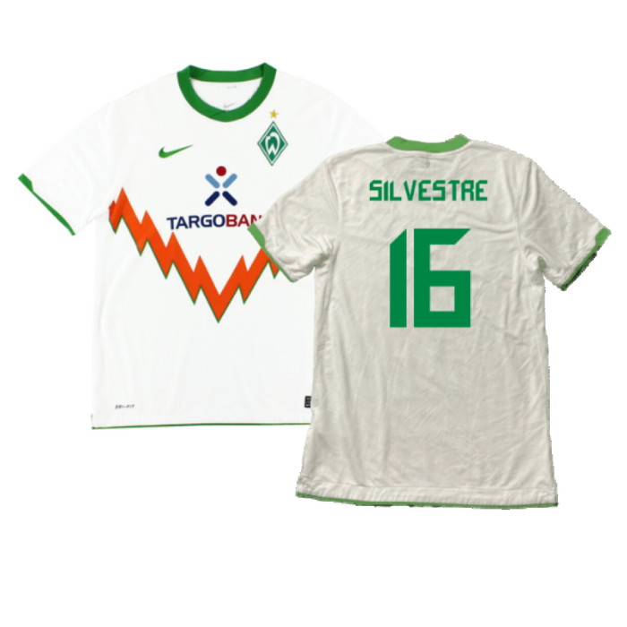 2010-2011 Werder Bremen Away Shirt (Very Good) (Silvestre 16)