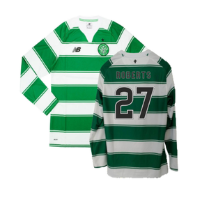 Celtic 2015-16 Long Sleeve Home Shirt (3XL) (Excellent) (Roberts 27)_0