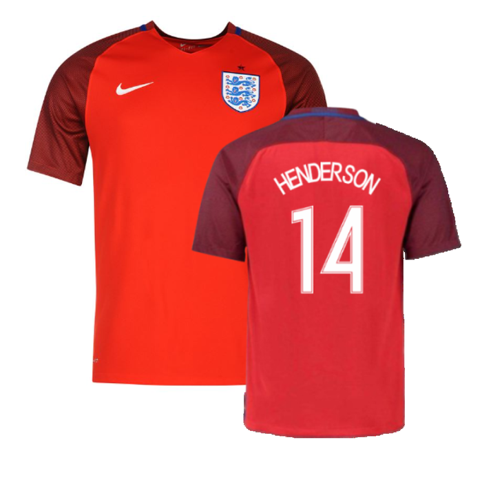 England 2016-17 Away Football Shirt (XL.Boys) (Excellent) (Henderson 14)