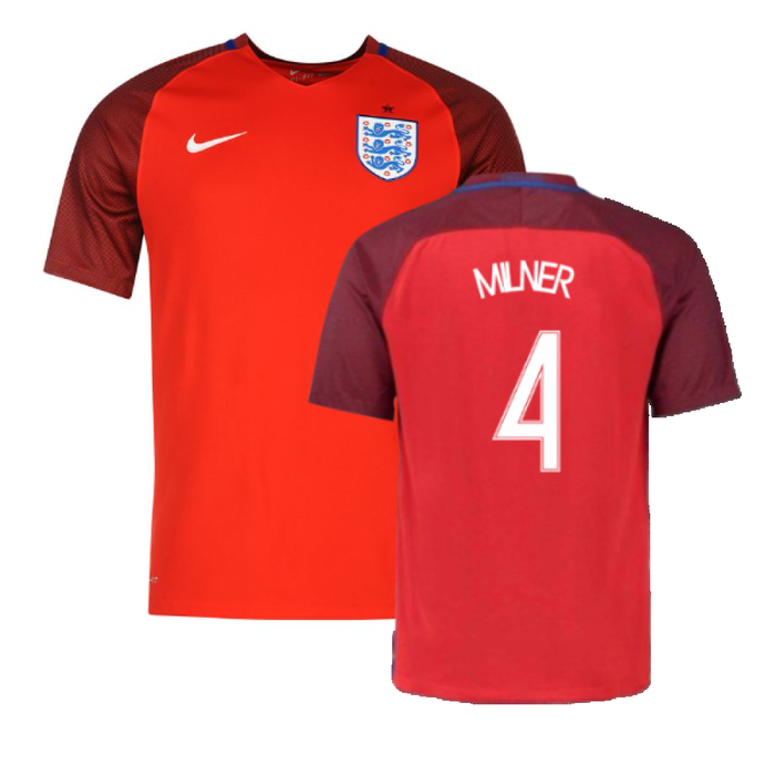 England 2016-17 Away Football Shirt (XL.Boys) (Excellent) (Milner 4)