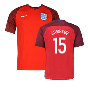 England 2016-17 Away Football Shirt (XL.Boys) (Excellent) (Sturridge 15)_0