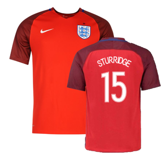 England 2016-17 Away Football Shirt (XL.Boys) (Excellent) (Sturridge 15)