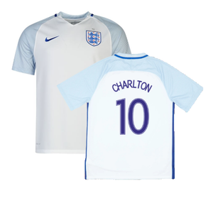 2016-2017 England Home Nike Football Shirt (L) (Excellent) (Charlton 10)_0