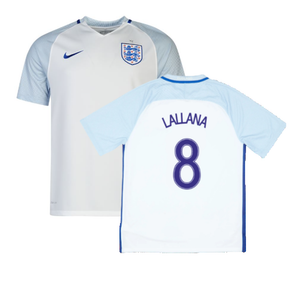 2016-2017 England Home Nike Football Shirt (L) (Excellent) (Lallana 8)_0