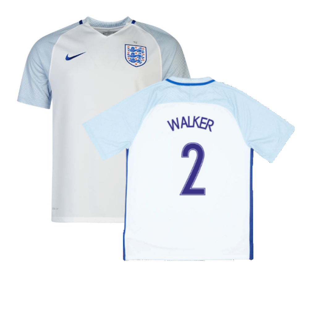 2016-2017 England Home Nike Football Shirt (L) (Excellent) (Walker 2)_0