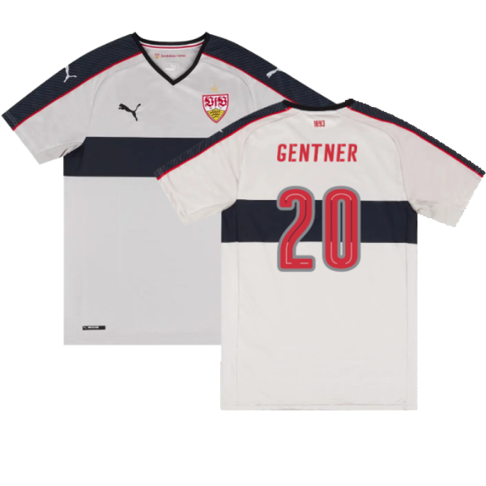 2016-2017 Stuttgart Third Shirt (No Sponsor) (Very Good) (Gentner 20)