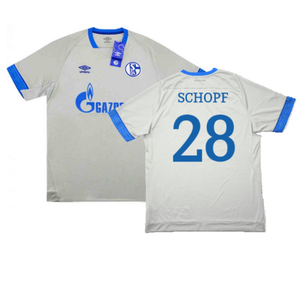 Schalke 2018-19 Away Shirt (Excellent) (Schopf 28)_0