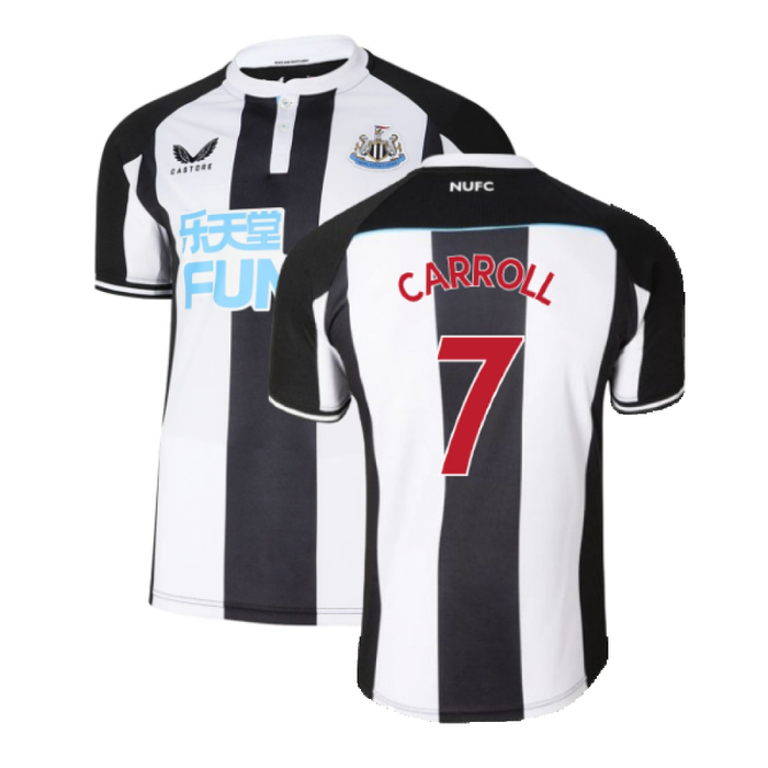 2021-2022 Newcastle United Home Shirt (S) Saint-Maximin #10 (Excellent) (CARROLL 7)