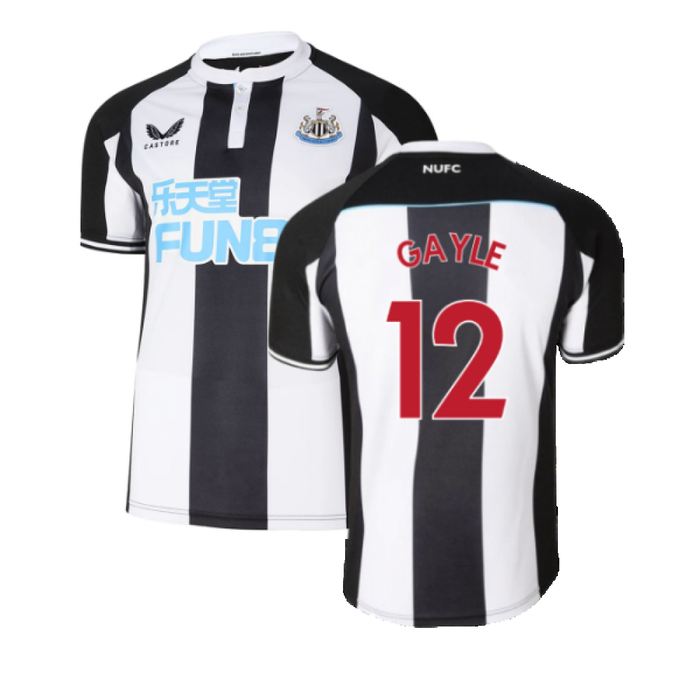 2021-2022 Newcastle United Home Shirt (XXL) (Very Good) (GAYLE 12)