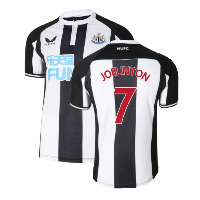 2021-2022 Newcastle United Home Shirt (S) Saint-Maximin #10 (Excellent) (JOELINTON 7)