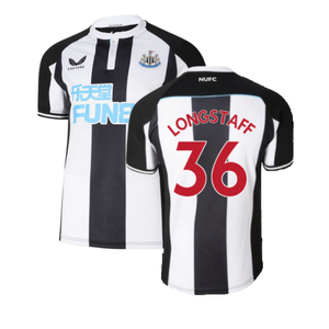 2021-2022 Newcastle United Home Shirt (M) (Mint) (LONGSTAFF 36)_0