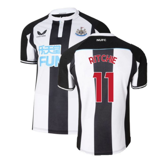 2021-2022 Newcastle United Home Shirt (S) Saint-Maximin #10 (Excellent) (RITCHIE 11)