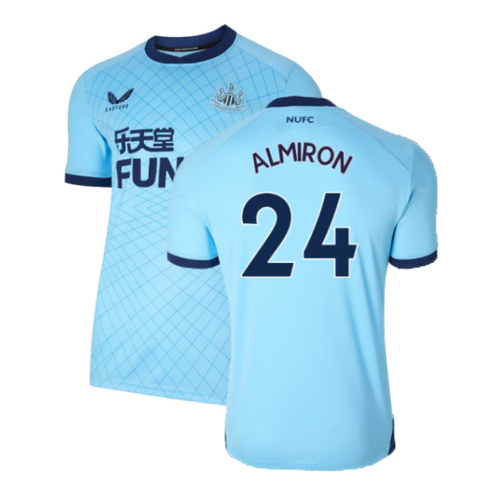 2021-2022 Newcastle United Third Shirt (XXL) (Excellent) (ALMIRON 24)