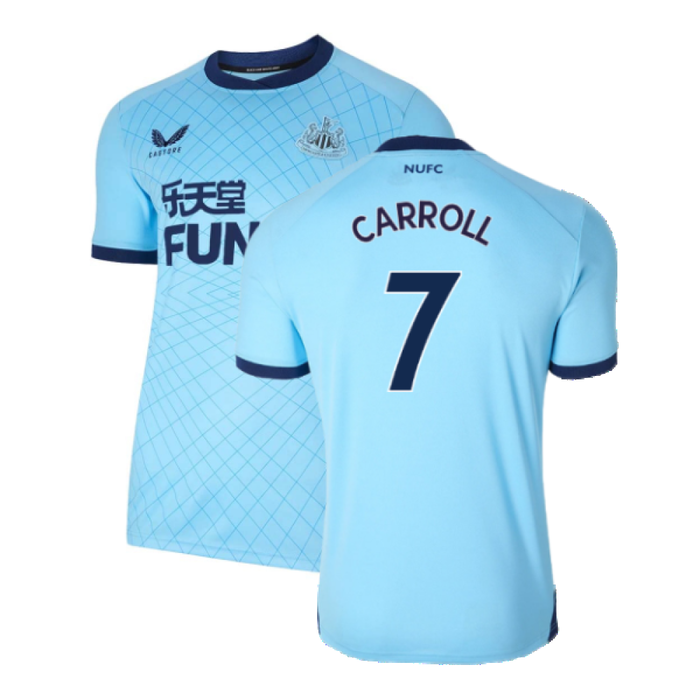 2021-2022 Newcastle United Third Shirt (XL) (Very Good) (CARROLL 7)