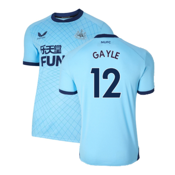 2021-2022 Newcastle United Third Shirt (XL) (Very Good) (GAYLE 12)