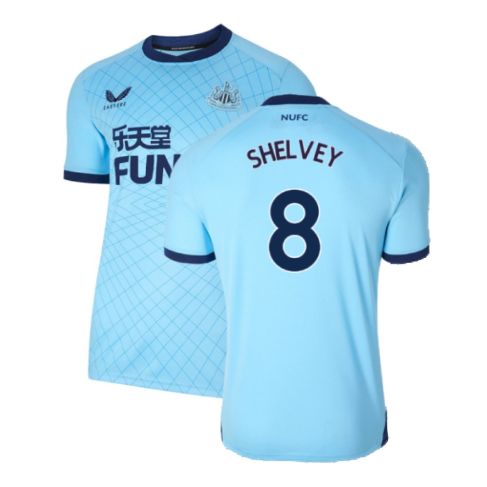 2021-2022 Newcastle United Third Shirt (XL) (Very Good) (SHELVEY 8)