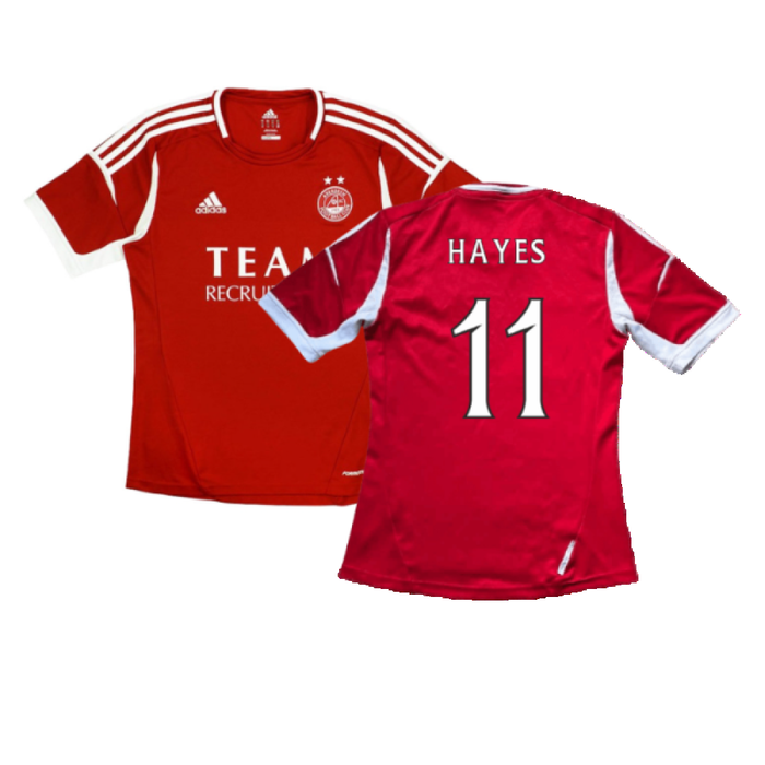 Aberdeen 2012-13 Home Shirt (Excellent) (Hayes 11)