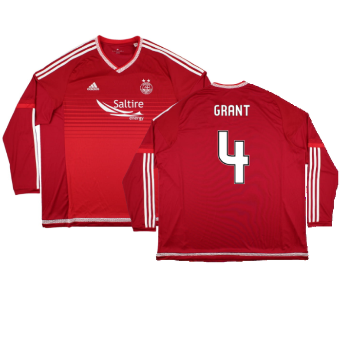 Aberdeen 2015-2016 Home Long Sleeve (3XL) (Excellent) (Grant 4)