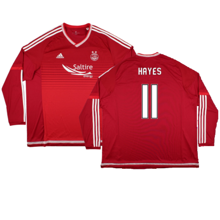 Aberdeen 2015-2016 Home Long Sleeve (3XL) (Excellent) (Hayes 11)