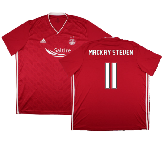 Aberdeen 2018-19 Home Shirt (S) (Excellent) (Mackay Steven 11)_0