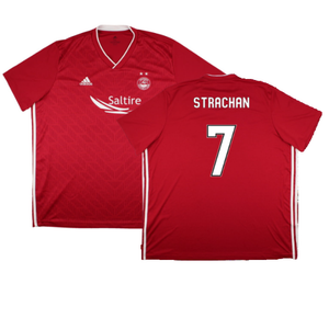 Aberdeen 2018-19 Home Shirt (3XL) (Very Good) (Strachan 7)_0