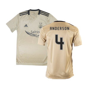 Aberdeen 2019-20 Away Shirt (L) (Very Good) (Anderson 4)_0